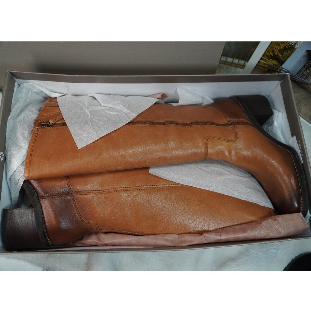 Franco Sarto Women's Kemper Tall Boot - Cognac (Various Size) - Picture 9 of 9